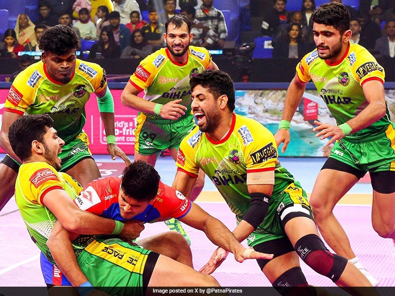 Pro Kabaddi League: Patna Pirates Outgun Haryana Steelers