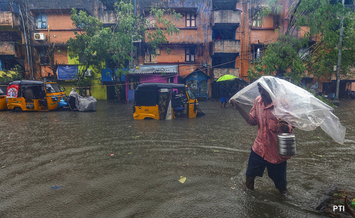 Cyclone Michaung To Make Landfall In Andhra Soon, 5 Dead In Chennai