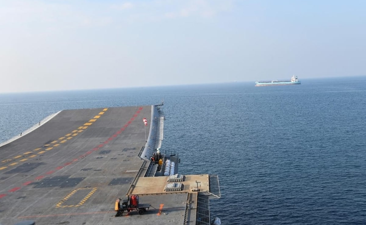 "Feels Good To…": INS Vikrant's Post After Getting New Radar, Missiles