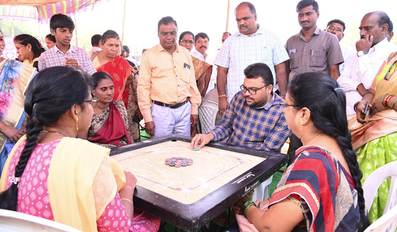 Mancherial Collector inaugurates sports competition for differently-abled persons