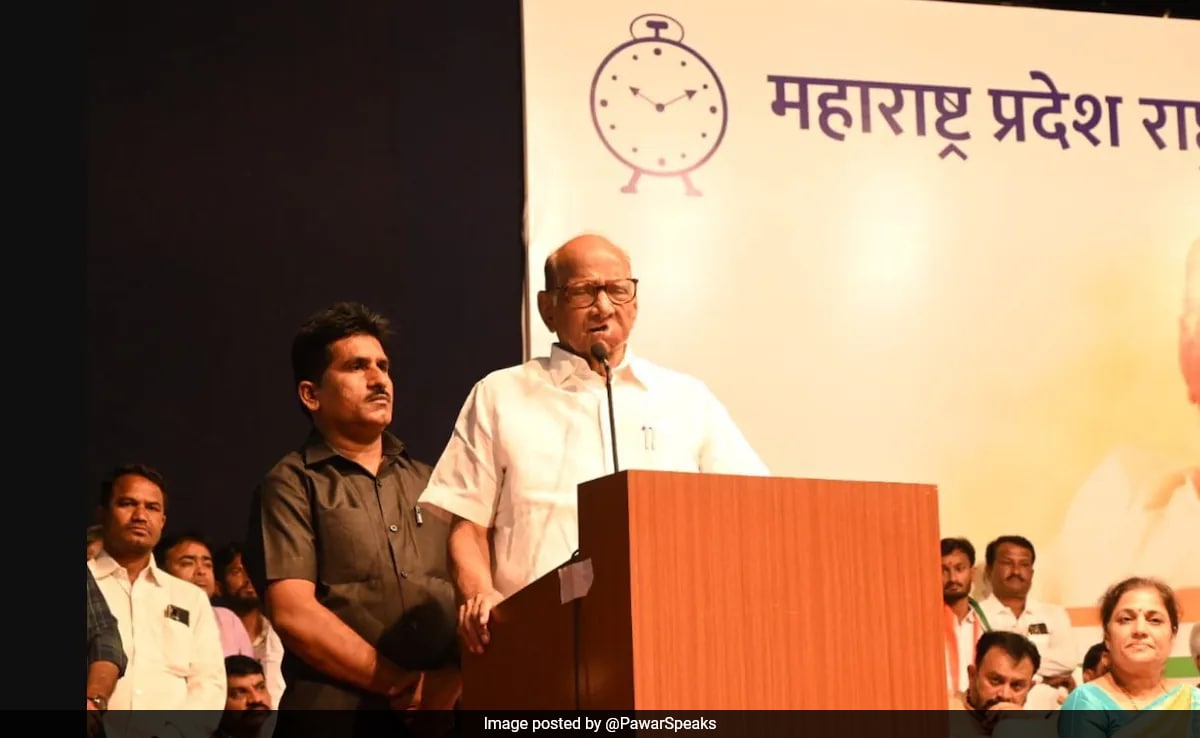 "Won't Be Surprising If He Is Arrested": Sharad Pawar On Arvind Kejriwal