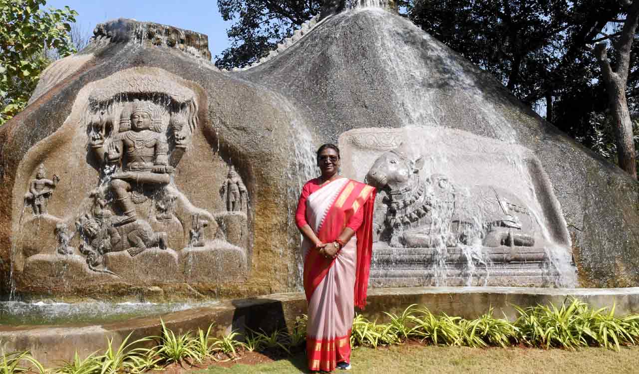 Prez Murmu inaugurates various tourist attractions at Rashtrapati Nilayam in Hyderabad 