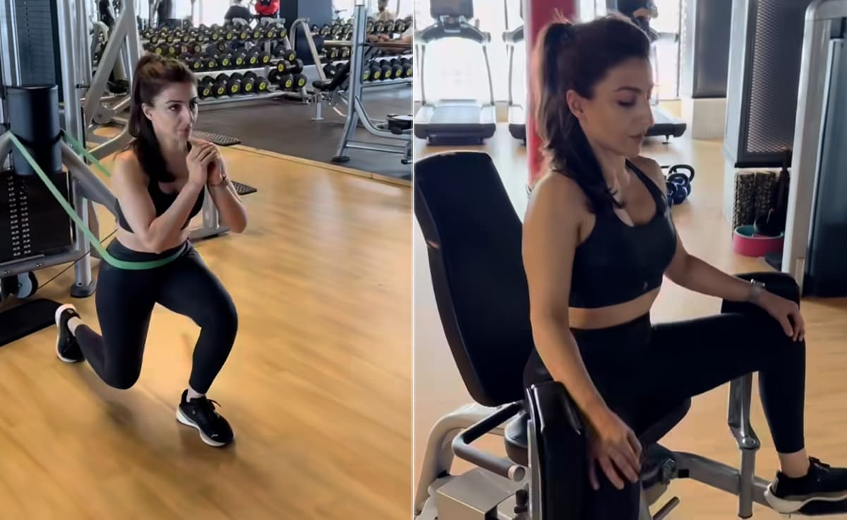 Soha Ali Khan's Heavy-Duty Workout With Lunges Might Be The Best Way To End 2023 On A Fit Note