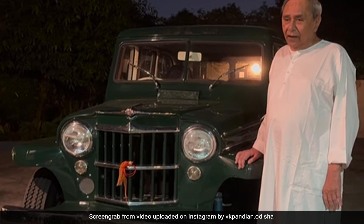 Naveen Patnaik Shares Glimpse Of Biju Patnaik's Legendary Station Wagon