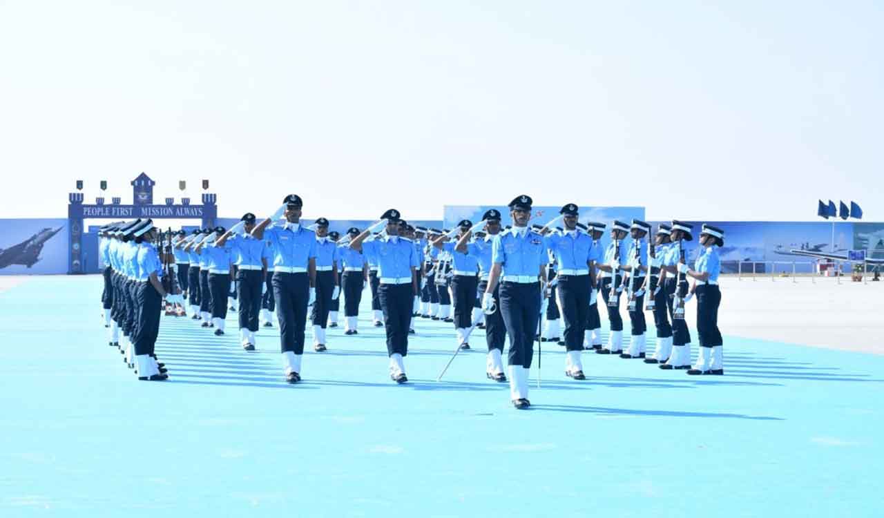 Hyderabad: Defence Minister Rajnath Singh to review graduation parade at Air Force Academy