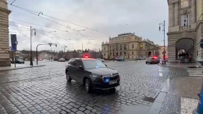 Several dead in shooting near Prague varsity, assailant killed