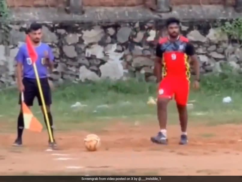 Samson Swaps Cricket Bat With Football Boots. Video Takes Internet By Storm