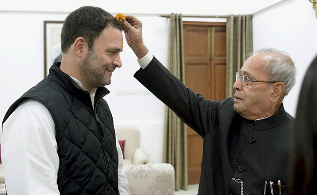 What Pranab Mukherjee Wrote About Rahul Gandhi In His Diaries