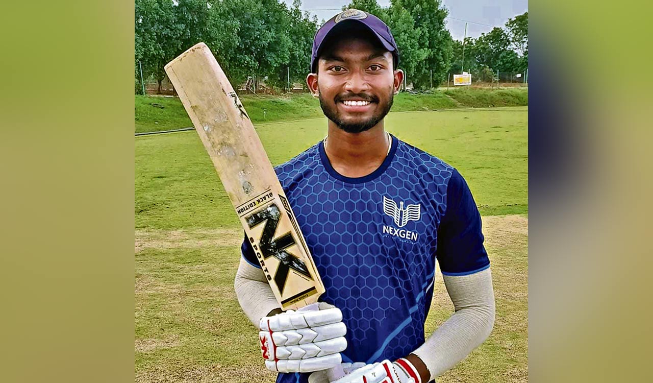 Himateja’s double ton powers Secunderabad XI to 436/8 in HCA Senior Men’s Zonals Multi-Day tournament