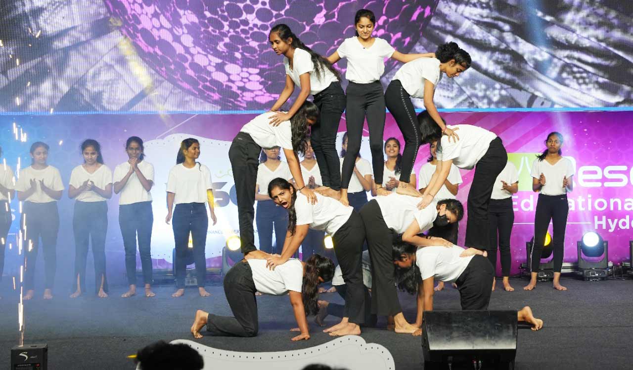 Resonance’s ‘ResoFEST’ lights up Gachibowli Stadium with academic and cultural splendor