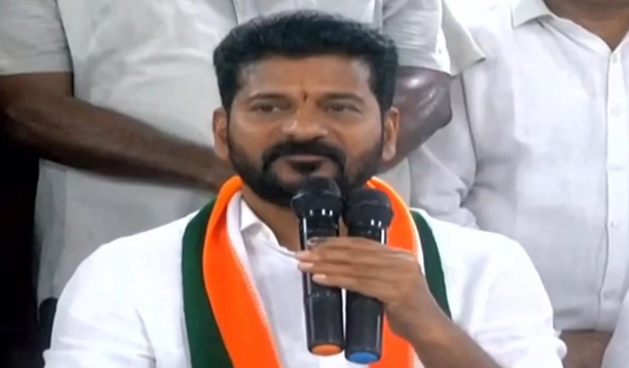 Revanth Reddy dedicates Congress victory to Telangana martyrs