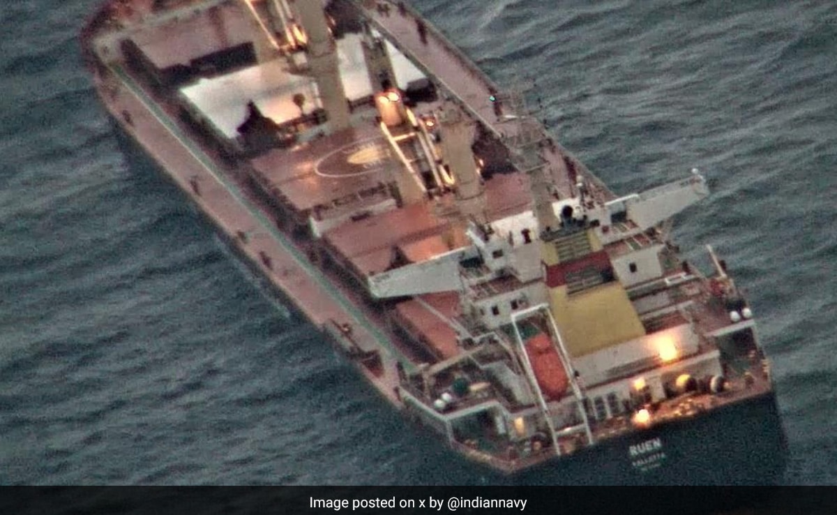 Indian Navy Responds To Hijacking Attempt On Malta Ship In The Arabian Sea