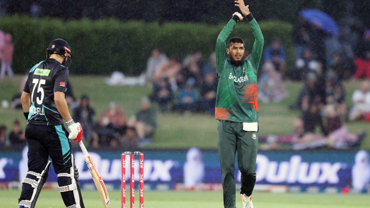 2nd T20I: Bangladesh's 1-0 Lead vs New Zealand Intact As Rain Mars Game