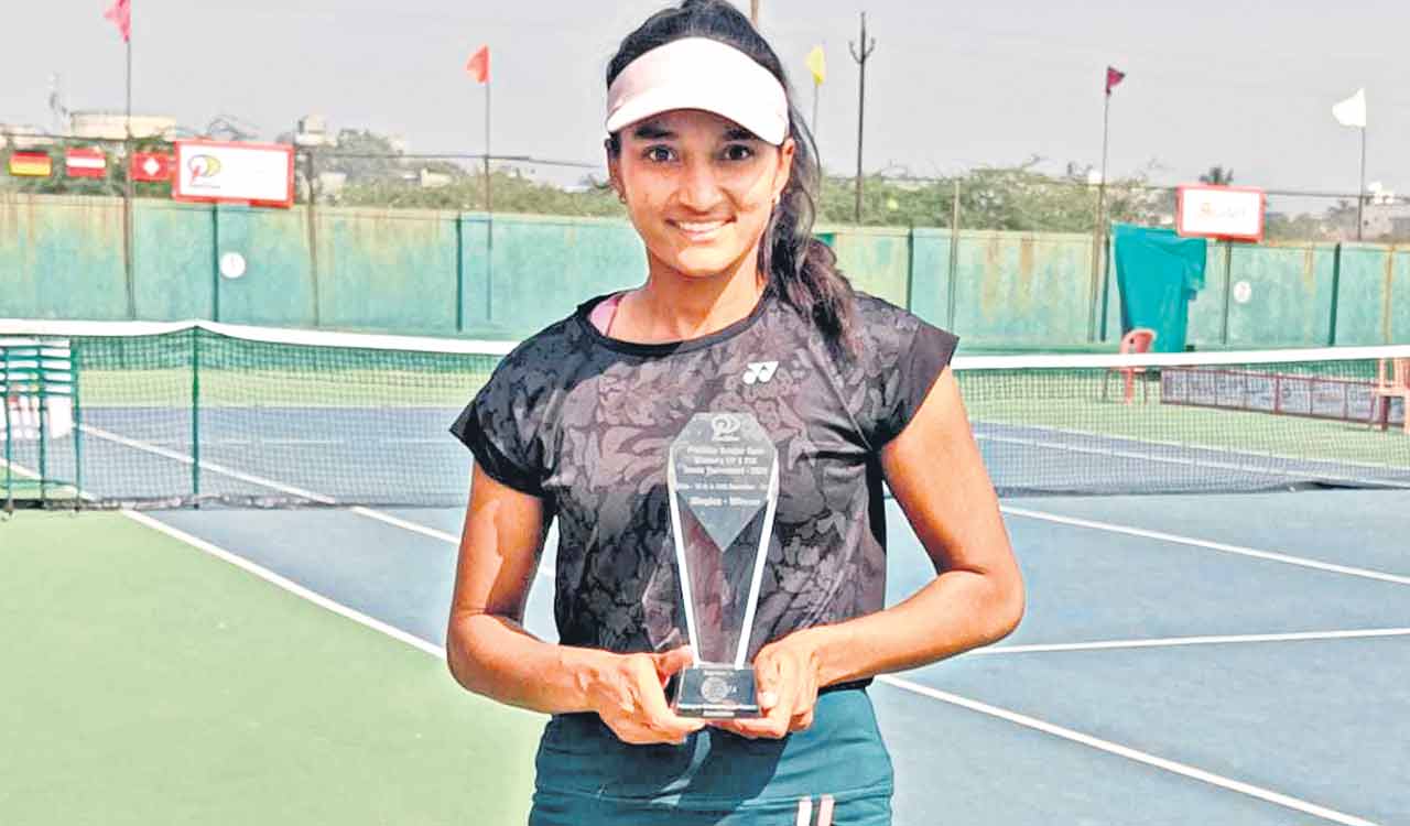 Tennis player Sahaja deems her third ITF title win as special