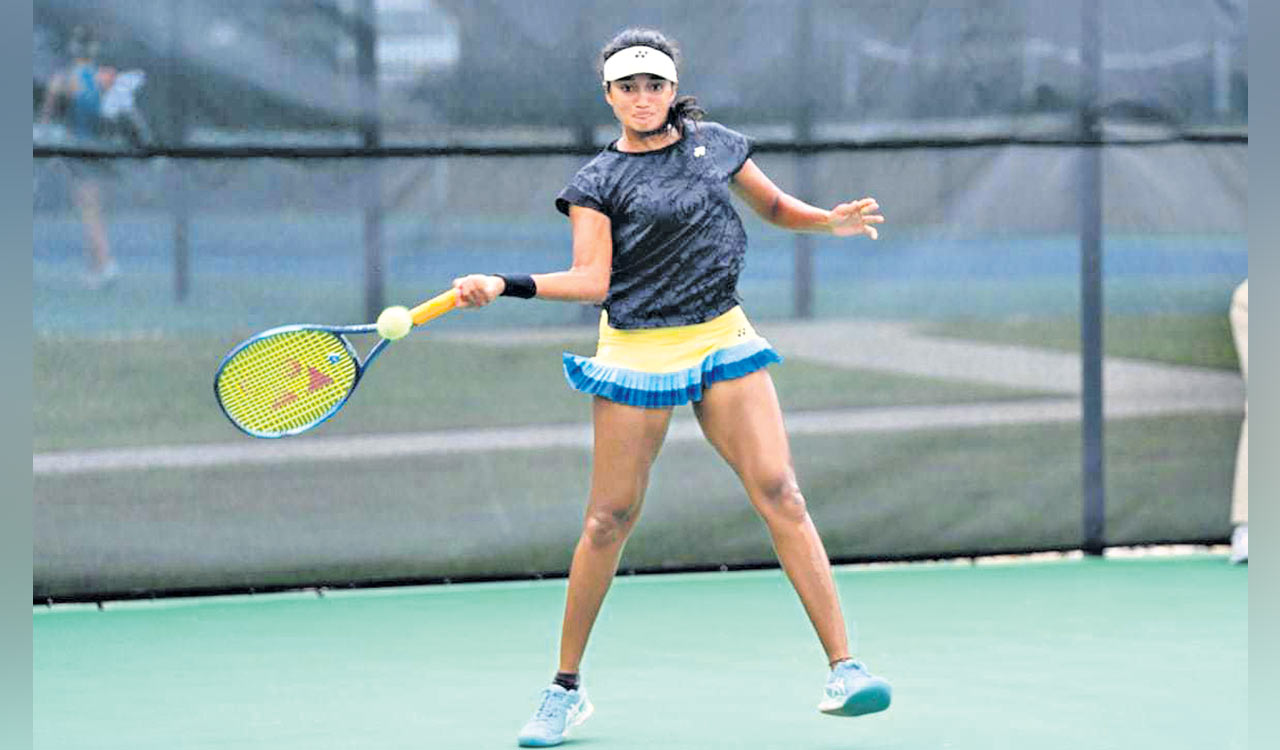 Hyderabad tennis player Sahaja marches into summit clash