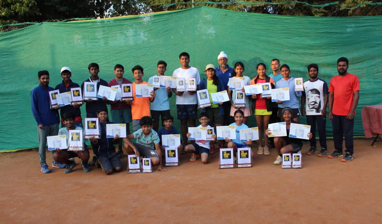 Moksha seals under-12 and 14 girls tennis titles at First Tie-Break Tens tournament