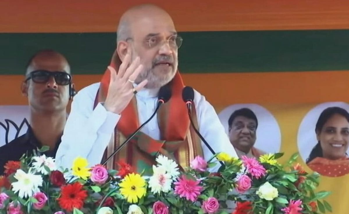 "Corruption In Their Nature": Amit Shah Jabs Congress On Huge Cash Haul