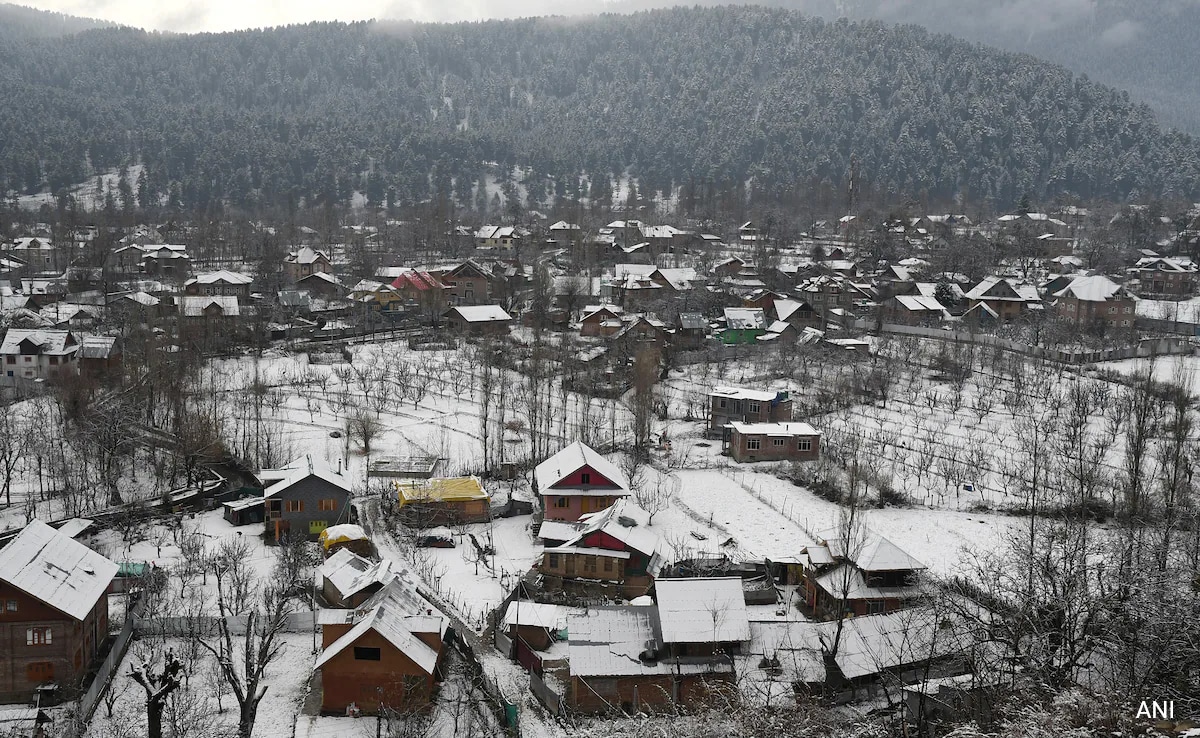 Pics: Kashmir's Gulmarg Turns Into A Winter Wonderland After Fresh Snowfall