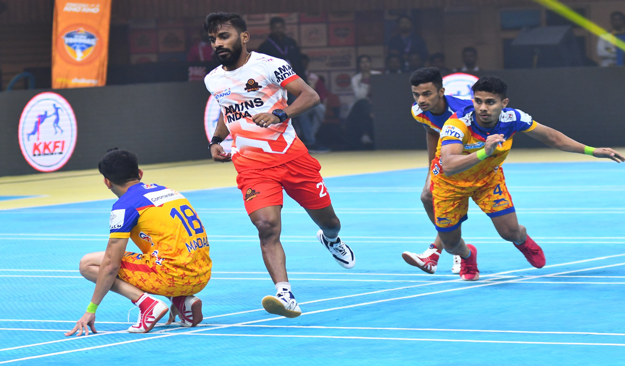 Telugu Yoddhas edge past Odisha Juggernauts