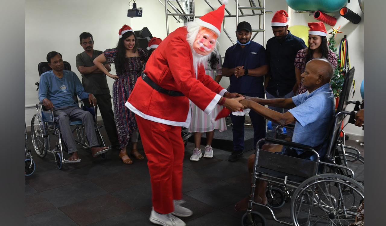 Patients perform wheelchair salsa at special event in Hyderabad