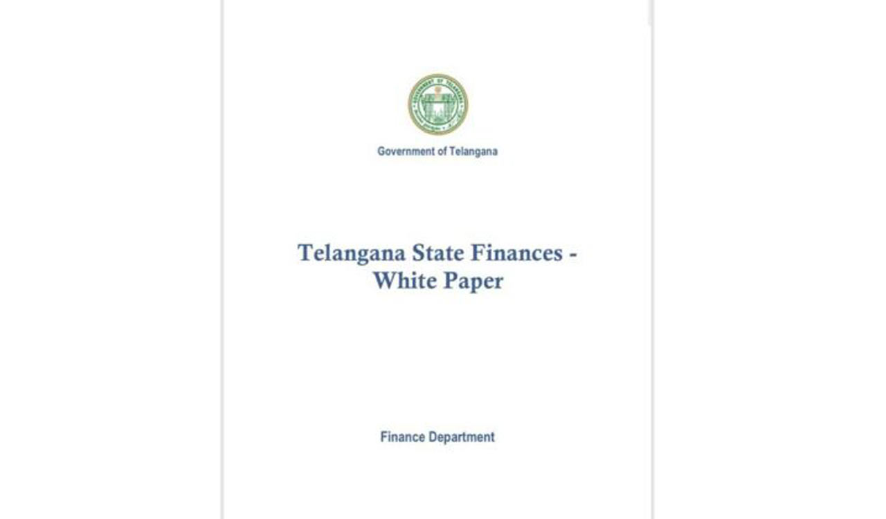 Congress white paper on Telangana State finances raises more questions than answers