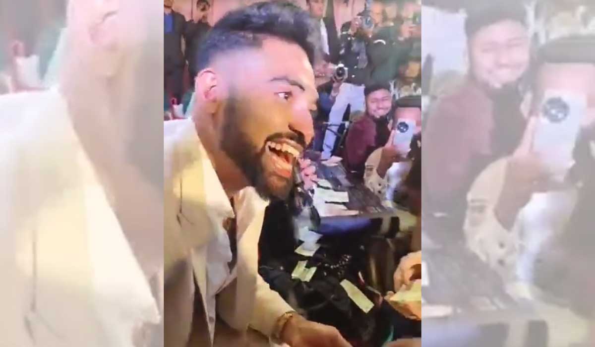 Watch: Mohammed Siraj enjoys qawwali at friend’s wedding in Hyderabad