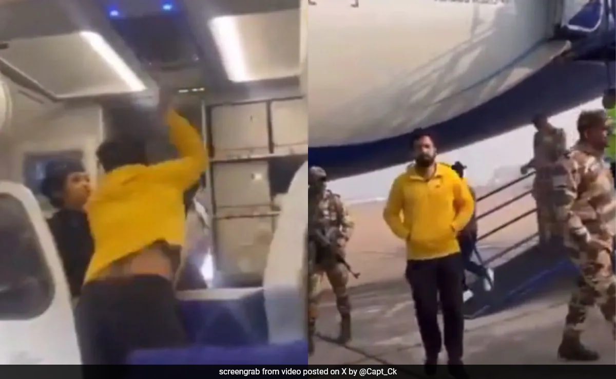 Co-Passenger On IndiGo Flight Shares What Happened Before Man Slapped Pilot