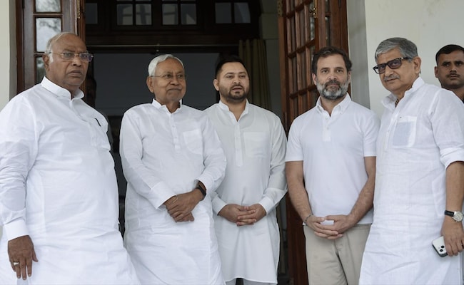 Nitish Kumar Was Feeling Trapped After Caste Survey: Rahul Gandhi's Charge