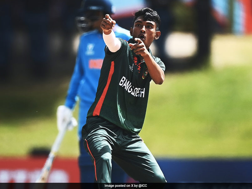 U19 WC: Bangladesh Bowler Reprimanded For Using Abusive Language vs India