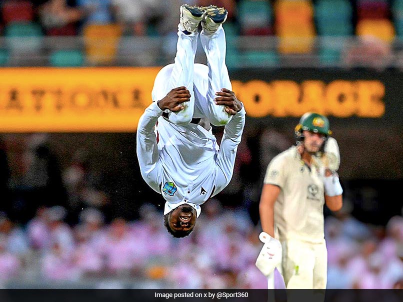 Watch: WI Youngster's Cartwheel Celebration vs Australia Breaks Internet