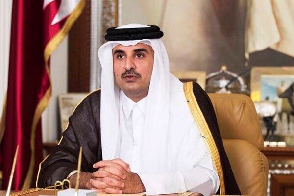 Displacing Palestinians crosses red line: Qatari Emir