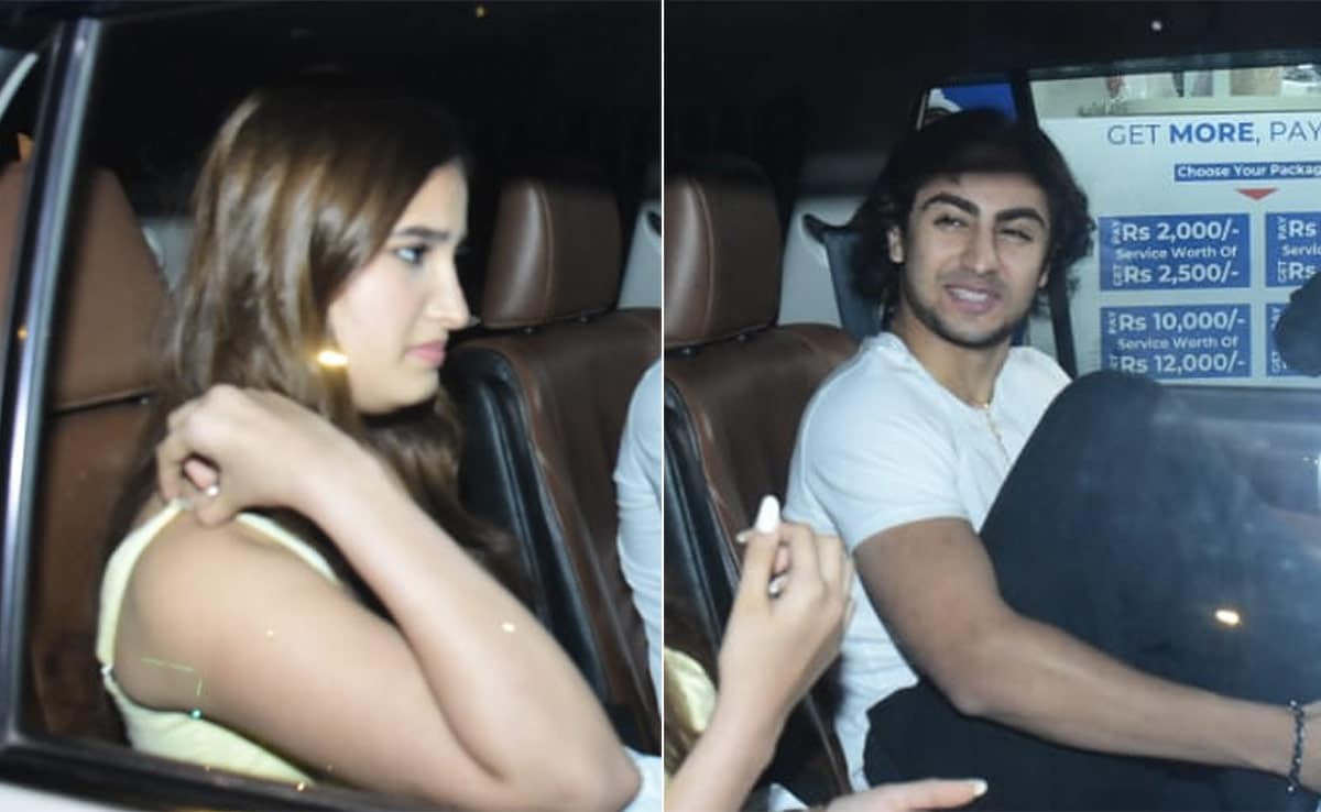 Star Kids Rasha And Arhaan Spotted Together In Mumbai. Pics Inside