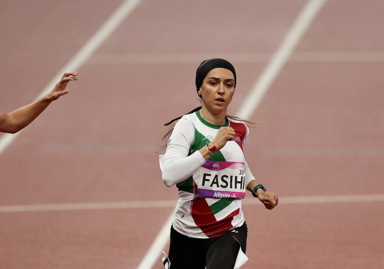 Sprinter Farzaneh Fasihi wins gold in Asia indoor Athletics