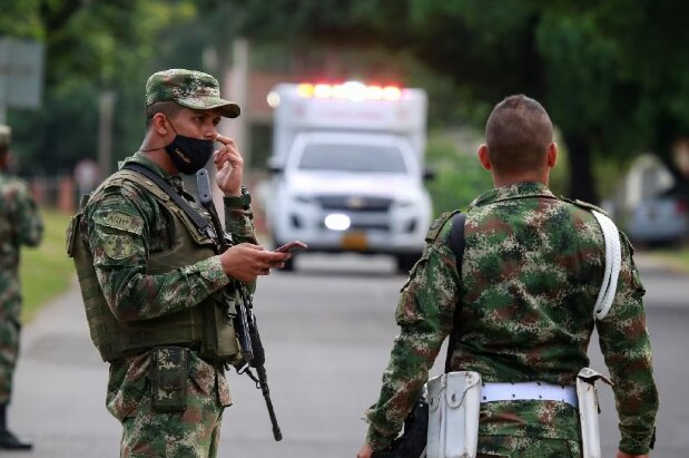 1 soldier dead, 12 injured in blast attack in Colombia