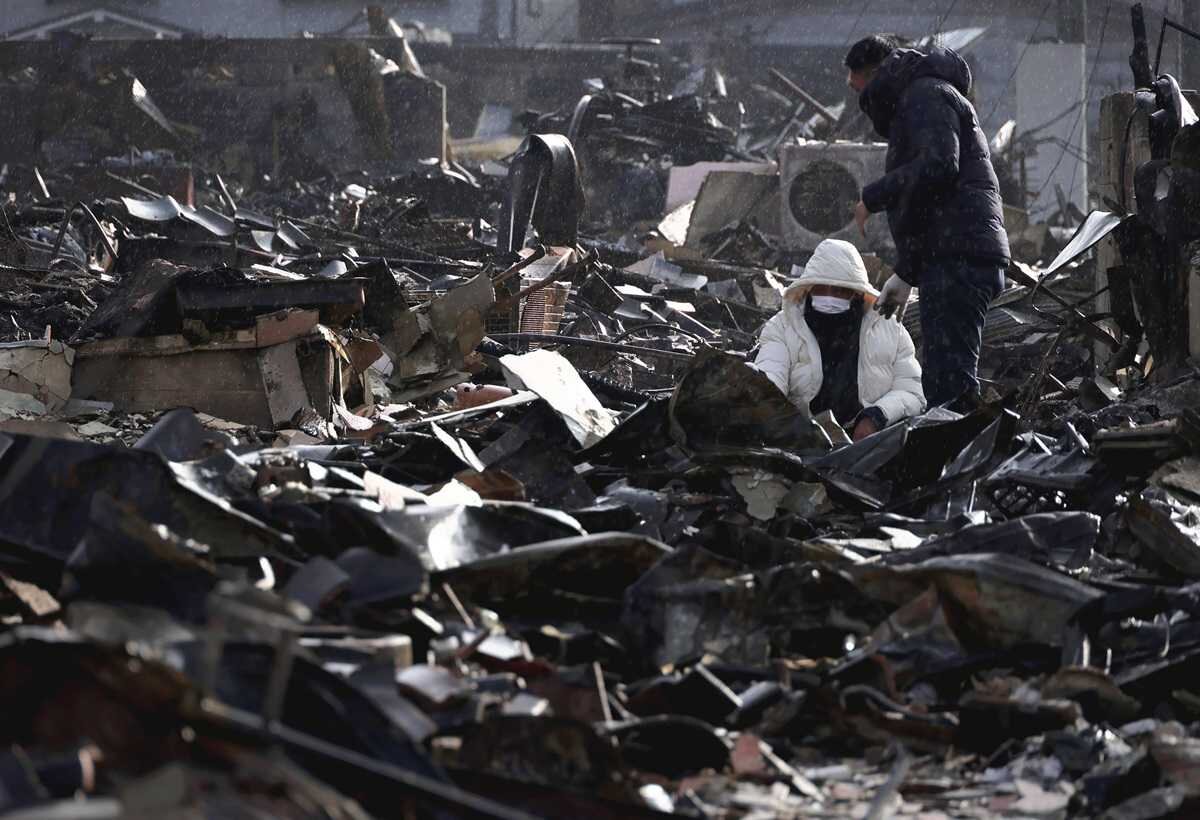 Japan quake death toll jumps to 161, with 103 still missing