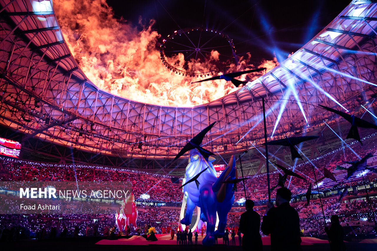 AFC Asian Cup opening ceremony in Qatar