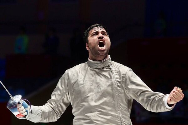 Iranian fencer beats Italian rival in 2024 Tunis Grand Prix