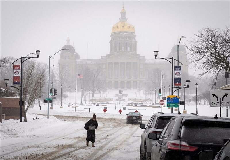 Winter storm in US leaves many without power