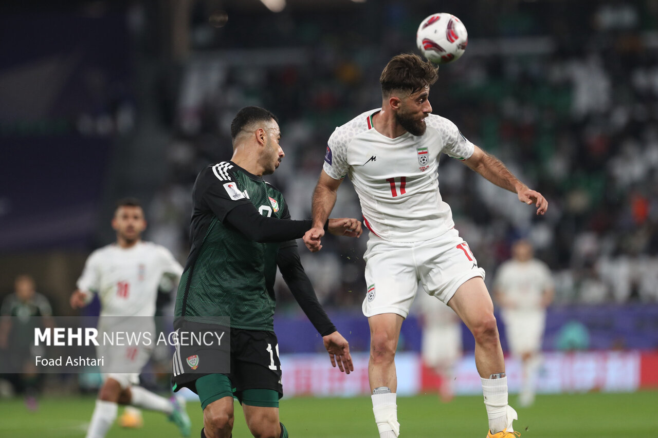 Iran vs UAE at Asian Cup