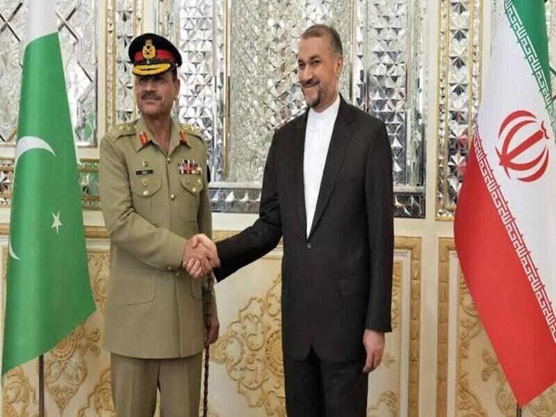 Iran FM, Pakistan army chief discuss security cooperation