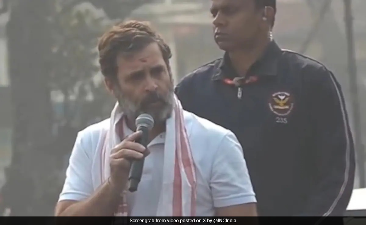 Rahul Gandhi Takes "Supari" Swipe At Himanta Sarma During Assam Yatra