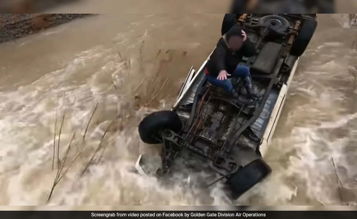 US Woman Survives For 15 Hours In Floods, Stranded On Top Of Her Car