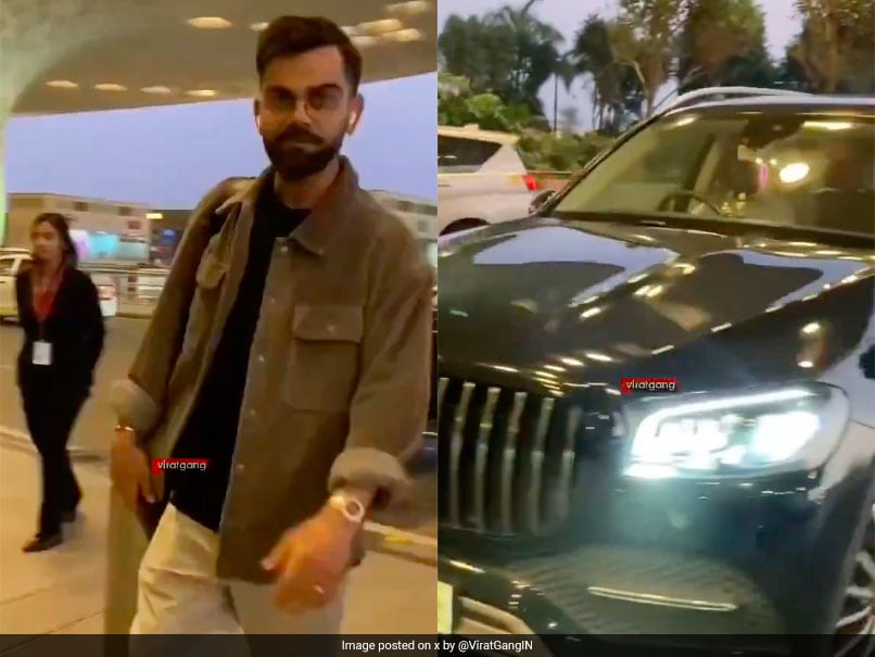 Watch: Kohli Departs For 1st T20I In 14 Months, Fans Point At His 'Beast'