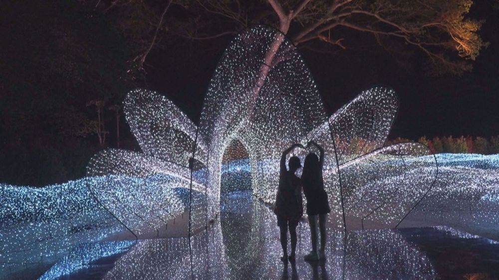 Thailand's biggest light illumination festival puts on a show