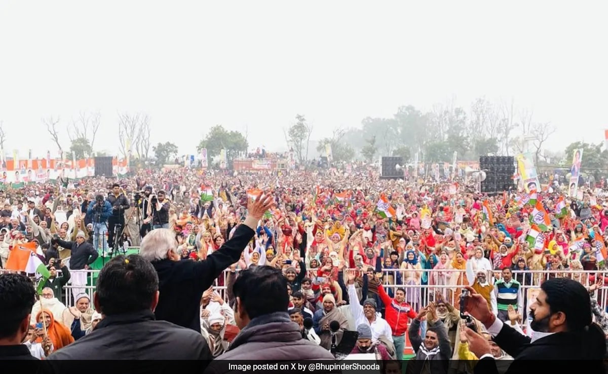 BJP's "Sympathy" Jab After Haryana Congress MLA Loses Phone During Rally