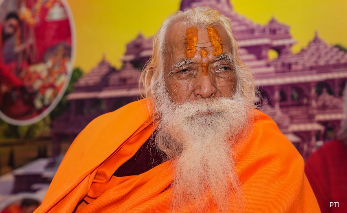 "Not Rajneeti But Dharmaneeti": Ram Temple Chief Priest On Ayodhya Event