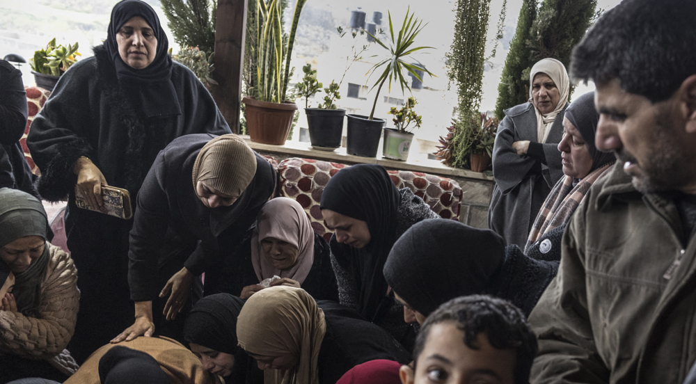 Funeral of Palestinian teenager killed during Israeli raid in West Bank