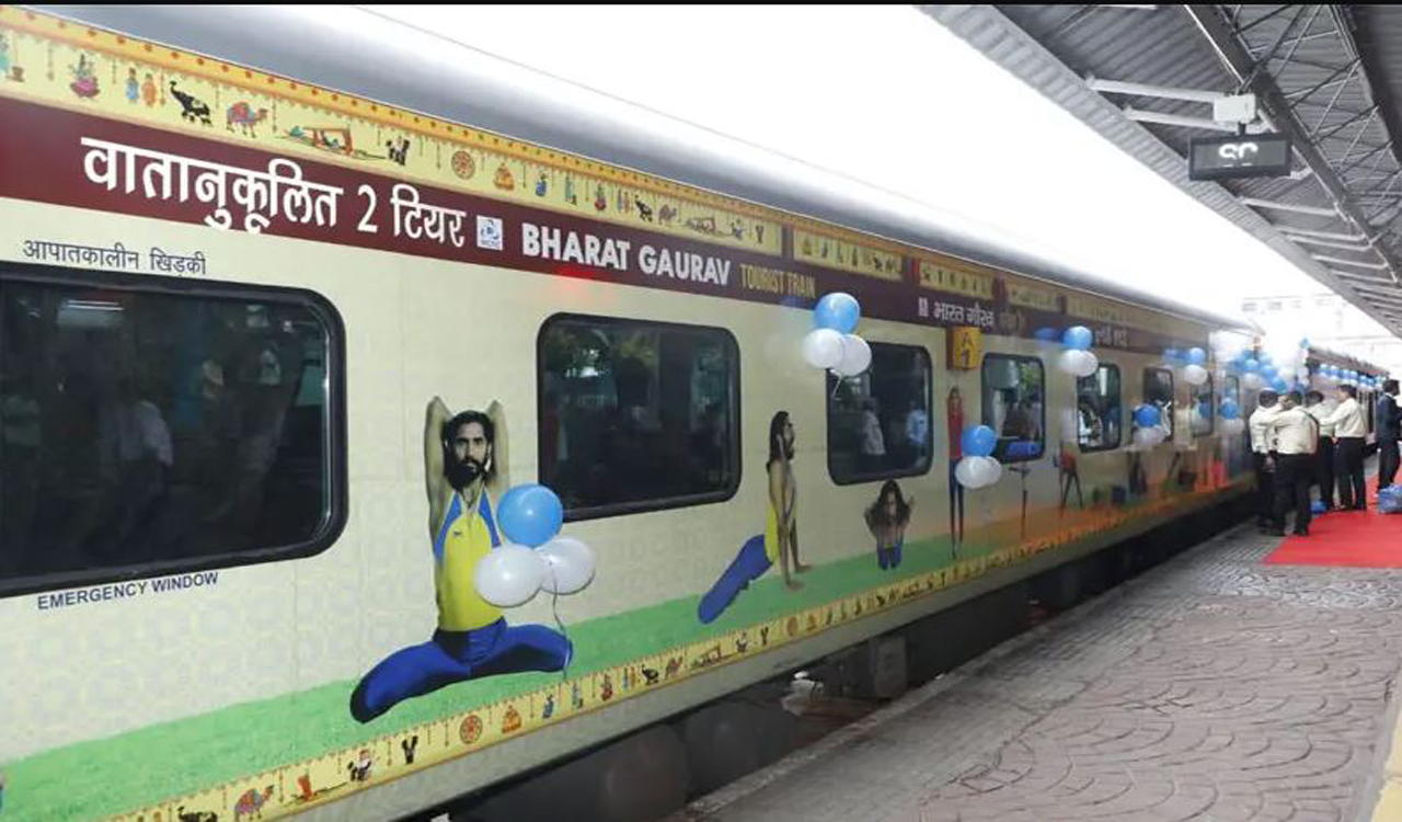 SCR launches ‘Divya Dakshin Yatra’ on Bharat Gaurav Trains from Secunderabad