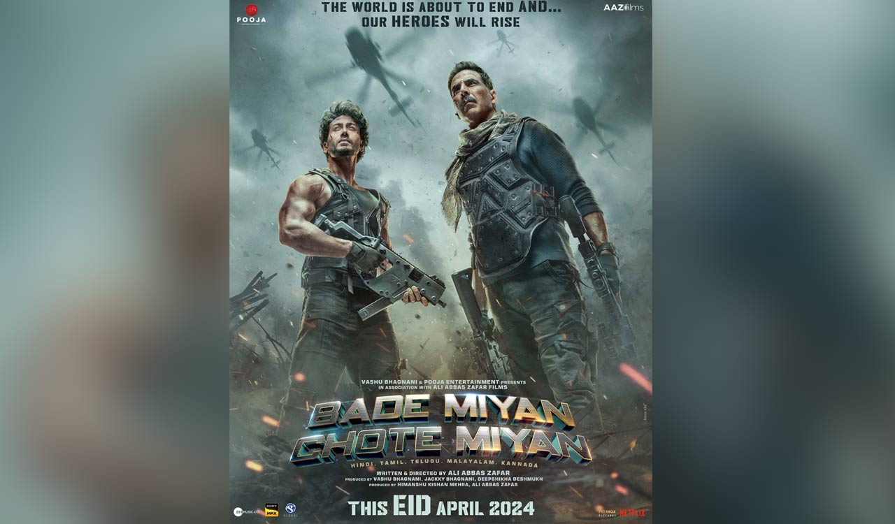 Akshay and Tiger Soar in new ‘Bade Miyan Chote Miyan’ poster