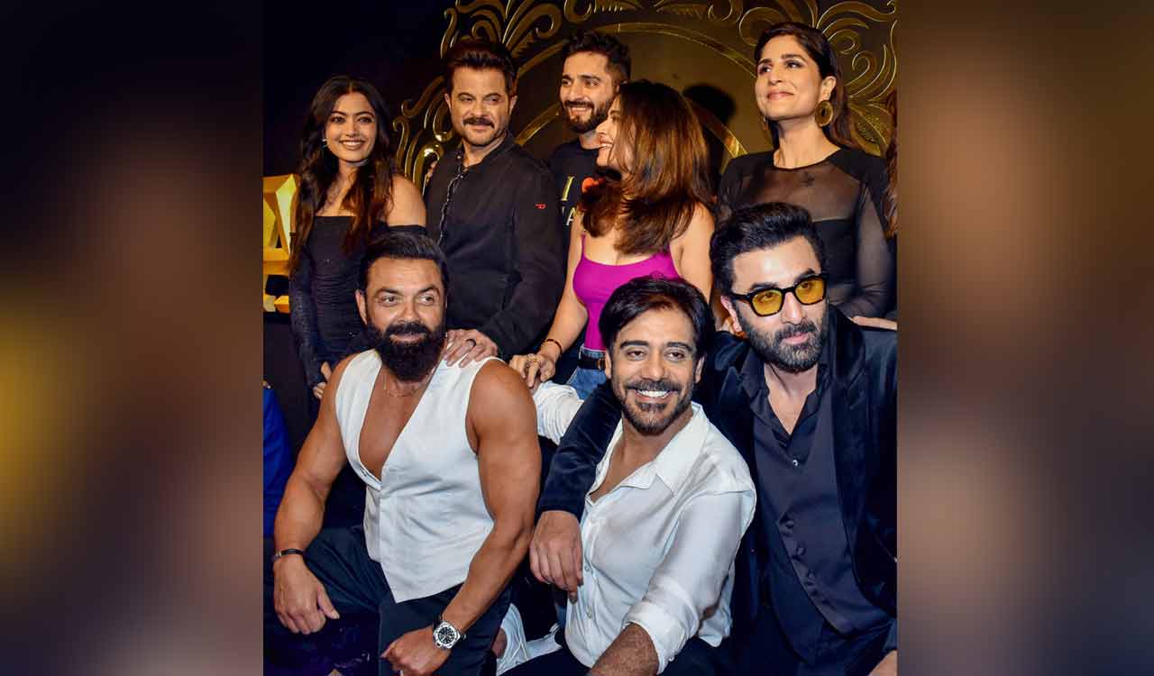 B-town stars shine bright at ‘Animal’ success bash